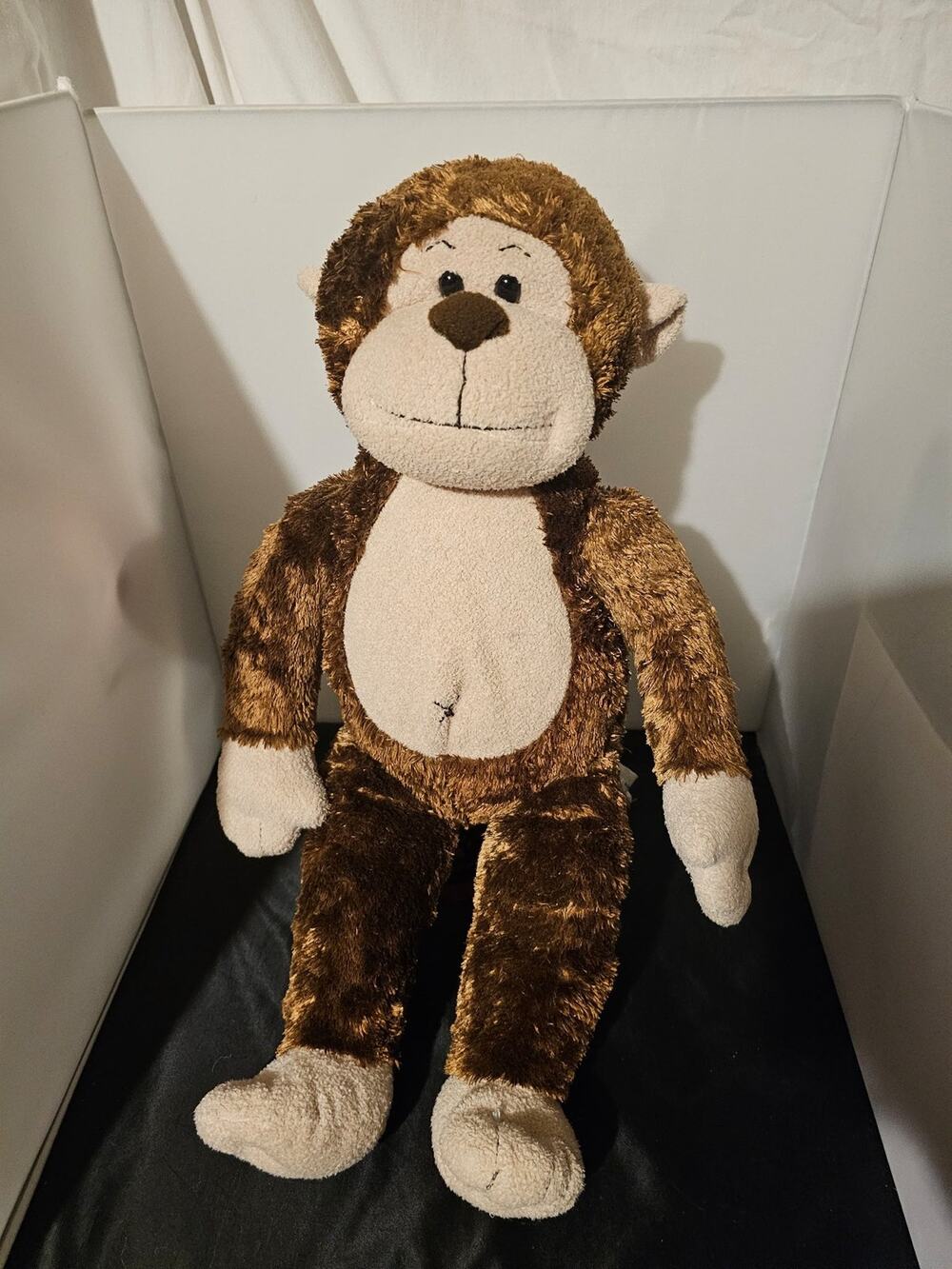 Build-A-Bear plush BROWN & TAN MONKEY APE18" stuffed